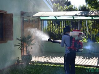 Combate ao mosquito da dengue evolui para pulverização