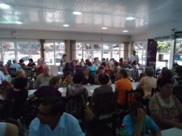 Almoço de encerramento dos grupos de terceira idade reúne 186 pessoas