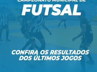 Final de semana foi marcado por jogos do Campeonato Municipal de Futsal